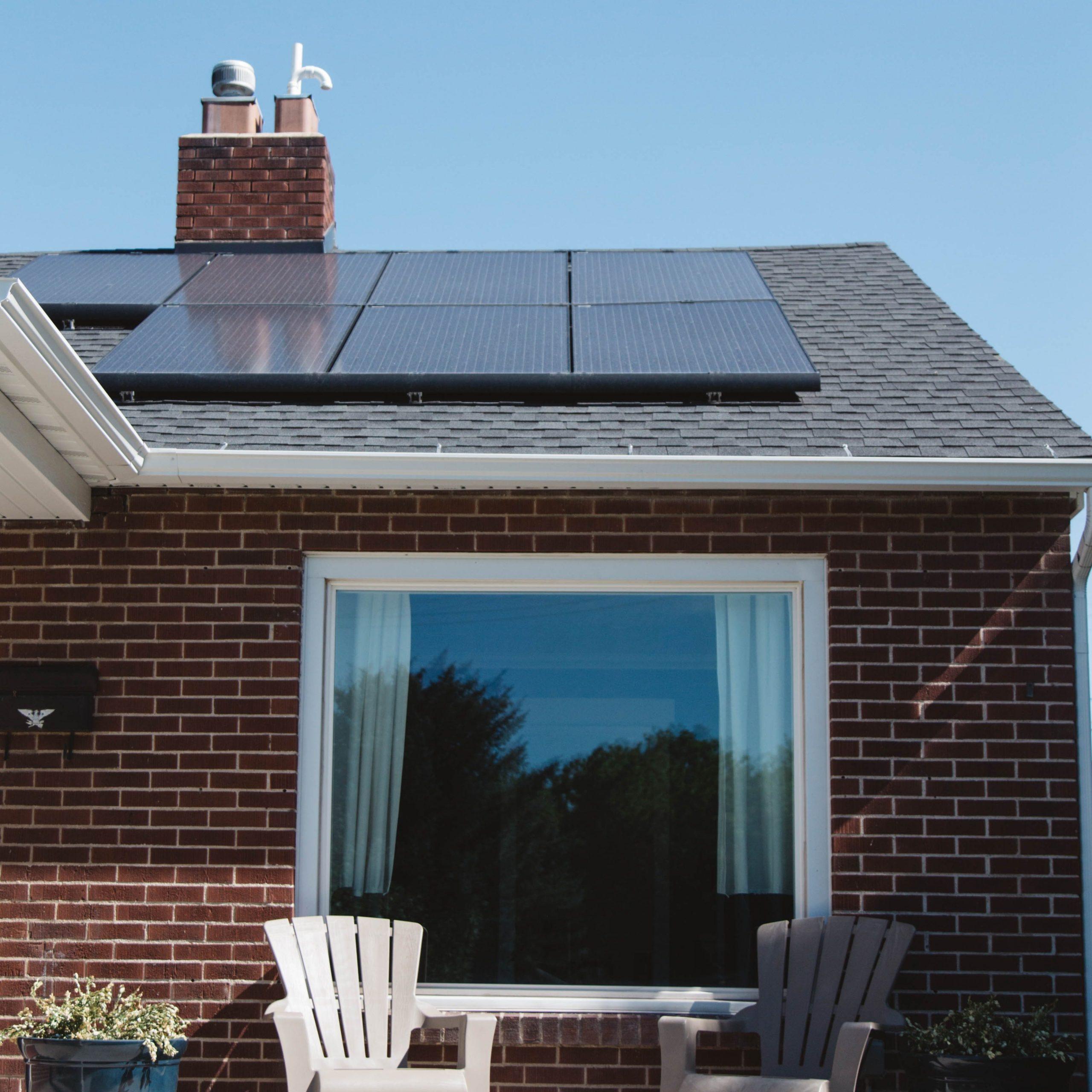 solar panels are good for sustainable housing