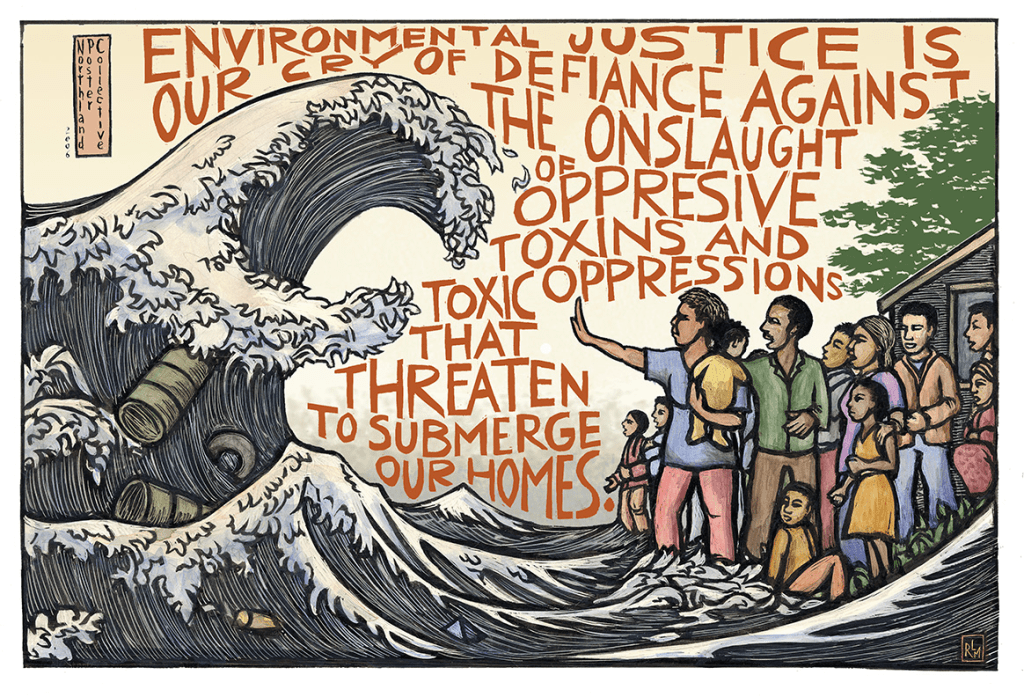 Great Wave. population advocate for environmental justice.