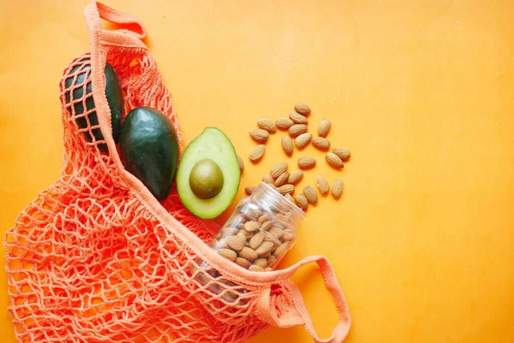 An eco-friendly handbag promoting mindful consumption