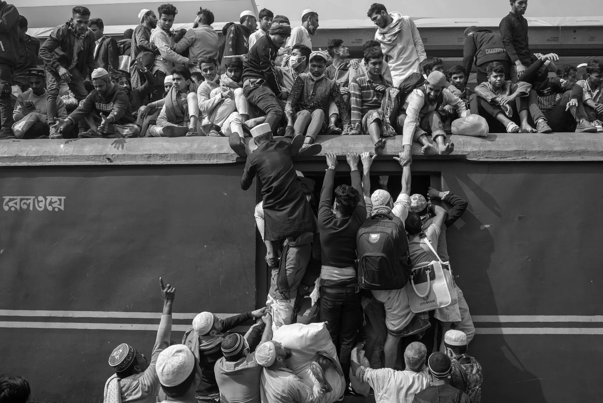 When an opportunity to migrate arrives, people must take their chances to avoid greater hardships in their home nations.