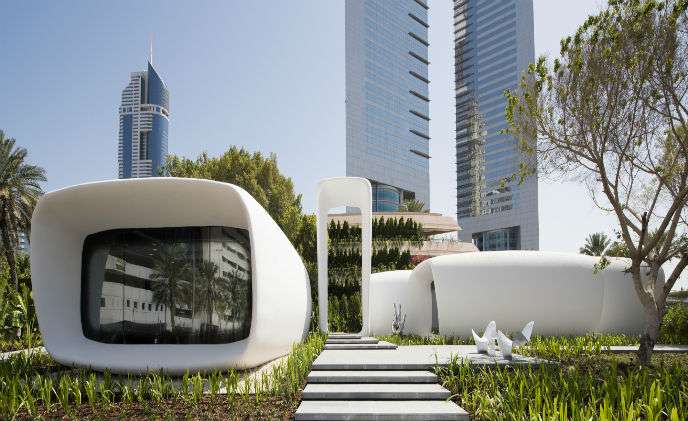 Siemens Building Technology controls the world's first 3D-printed office building.