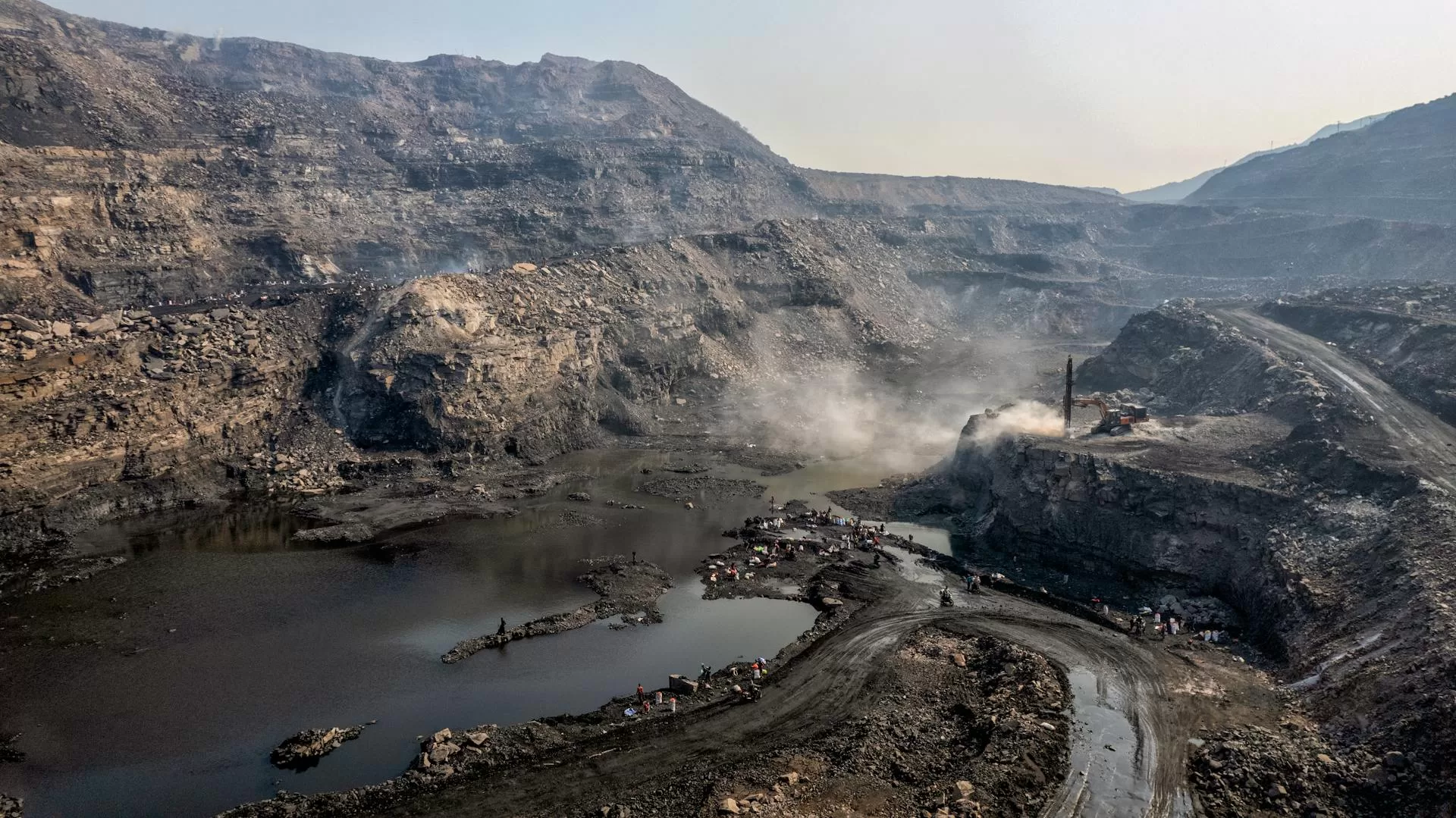 The extraction of earth's materials and minerals (especially natural resources like rocks, soil and water), whether on or near indigenous land, is harmful to the environment and public health.