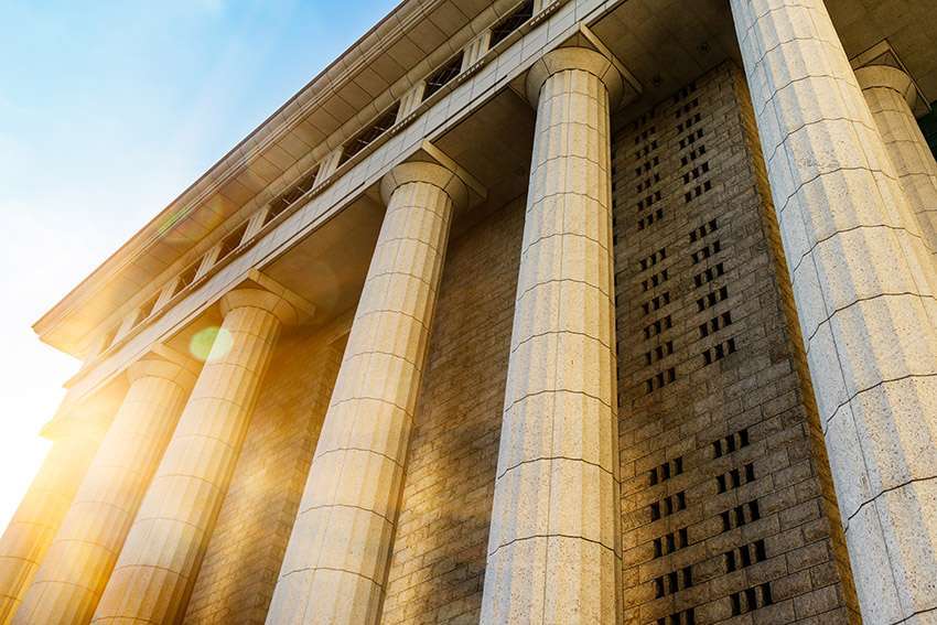 Strong institutions are the pillars that provide the foundation for a peaceful society.